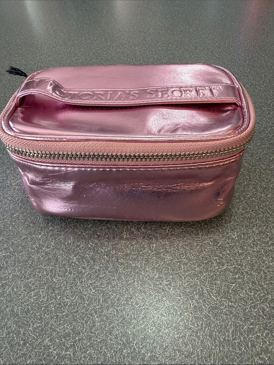 Victoria's Secret Accessories - Victoria's Secret Shimmering Rose Pink Travel Pouch
